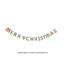 Axyaa Merry Christmas Hanging Banner Ornament: Xmas Home Decoration & Party Gift