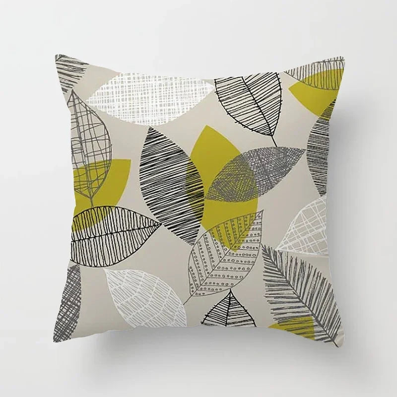 Bohemian Geometric Pattern Printed Pillowcase - Axyaa Brand