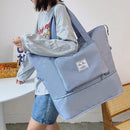 Axyaa Travel Storage Bag: Waterproof Nylon Large Capacity Shoulder Crossbody Handbag