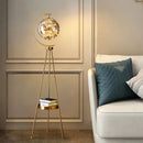 Axyaa Luxury Moon LED Floor Lamp - Nordic Minimalist Creative Art Desk Lamp