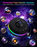 Axyaa Starlight Planetarium Projector Night Light - Galaxy LED Sky Lamp & Meteor Strip