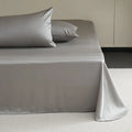 Axyaa Mulberry Silk Flat Sheet - High End Smooth Bed Linen - Solid Color