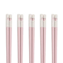 Axyaa Colorful Hearts Chopsticks Set - Non-Slip Reusable Japanese Sushi Kitchen Tools