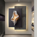 Axyaa Crystal Porcelain Wall Luster for Living Room Corridor Home Decoration