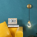 Axyaa Diamond Crystal Wall Light for Modern Minimalist Living Room and Bedroom