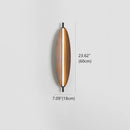 Axyaa Modern LED Brown Leaf Wall Lamp 40/60/80cm Sconce