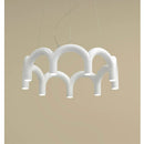 Axyaa Minimalist M-Shaped Chandelier for Coffee Shop Office Restaurant Window Display