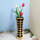 Axyaa Nordic Glass Vase: Light Luxury Hydroponic Utensil for Living Room Flower Arrangement