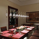 Axyaa Crystal Chandelier: Nordic Palace Niche Pendant Light for Home & Hospitality