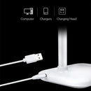 Axyaa Rechargeable LED Desk Lamp - 3 Levels Dimmable Touch Night Light
