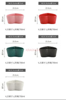 Axyaa Heart-Shaped Bowl Set: Salad, Snack, Dessert, Creative Cold Dish.