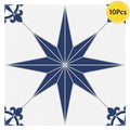 Axyaa Self Adhesive Vinyl Floor Tile Sticker Waterproof Non-slip Wall Sticker