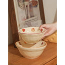 Axyaa Aesthetic Noodle Bowl with Underglaze Color | Cute Tableware