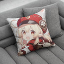 Axyaa Cartoon Anime Decor Pillowcase for Dormitory Sofa Bedside - Two Direction Throw Pillow Case