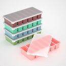 Axyaa Silicone Ice Stick Mold Tray with Lid for Tumbler Cup - Set of 2
