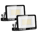 Axyaa LED Flood Light 50W-200W 110V 240V Outdoor Lighting 4000K Floodlight for Street Garden