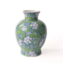 Axyaa Blue and White Porcelain Vase - Chinese Retro Flower Arrangement Home Decor