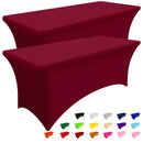 Axyaa Stretch Spandex Tablecloth for Wedding Parties and Events
