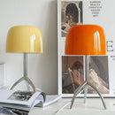 Axyaa Minimalist Glass LED Table Lamp - Nordic Style for Bedside & Living Room
