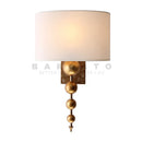 Axyaa Vintage Luxury Gold Wrought Iron Wall Sconce Industrial Lights