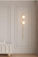 Axyaa Glass Wall Lamp - Nordic Modern Design, Minimalist Style for Bedroom and Living Room