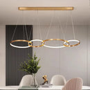 Axyaa LED Pendant Chandeliers for Modern Home Decor and Indoor Lighting