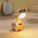 Axyaa Giraffe Night Light Desk Lamp, Mini LED Table Light, Cute Kid's Room Decor