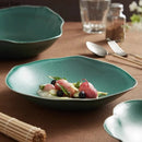 Axyaa Retro Ceramic Dinner Plate Set