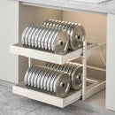 Axyaa Kitchen Retractable Storage Rack Cabinet Drawer - Spice Pull-Out Basket Shelf