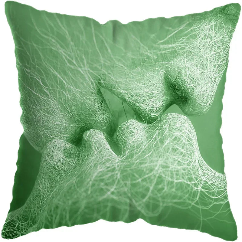 Axyaa Romantic Kiss Painting Pillow Covers - Home Decor Essentials