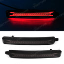 Axyaa LED Rear Bumper Reflector Lights Cadillac SRX Chevy Traverse GMC Acadia