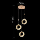 Axyaa Crystal Pendant Light for Luxury Home Decoration and Dining Room Lighting