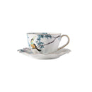 Axyaa Nordic High-value Bird Coffee Cup Saucer Set - Hand-painted Gold Ceramic Mug
