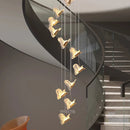 Axyaa Modern LED Pendant Chandeliers for Living and Dining Rooms