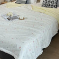 Axyaa Summer Cotton Quilt: Lightweight & Wrinkle-Resistant for Cool Nights