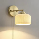Axyaa 4W LED Wall Lamp Sconce with Knob Switch for Bedroom & Living Room Lighting