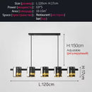Axyaa Glass Small Hanging Lamps for Modern Dining Room and Bedroom