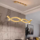 Axyaa Luxury Crystal Pendant Chandelier, Modern Dining Room Living Room Ceiling Light