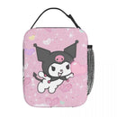 Axyaa Kuromi Thermal Lunch Box: New Arrival, Insulated, Ideal for School
