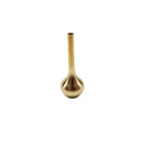 Axyaa Brass Mini Vase: Retro Antique Decorative Figurine Craftsmanship Home Decoration
