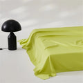 Axyaa 100% Mulberry Silk Flat Bed Sheet - Solid Color Options