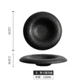 Axyaa Ceramic Western Food Plate Set for Steaks, Desserts, and Salads
