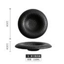 Axyaa Ceramic Western Food Plate Set for Steaks, Desserts, and Salads