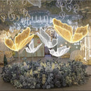 Axyaa Wedding Butterflies LED Floor Lamp - Romantic Lace Hotel Party Light