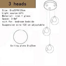Axyaa Branch Chandelier for Living Room Staircase, Simple Bar Pendant Light for Shop Duplex Floor