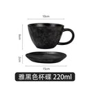 Axyaa Retro Gray Ceramic Dinnerware Set