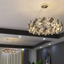 Axyaa Luxury Crystal Chandelier for Living, Bedroom, Dining Room Lighting