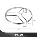 Axyaa Stainless Steel Steaming Rack - Kitchen Cookware Essential