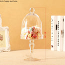 Axya Glass Candy Jar with Lid - Elegant Storage Tank for Home Decor or Special Occasions