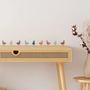 Axyaa Duck Nursery Wall Stickers: Cute Waterproof Self-Adhesive Animals Mural for Baby Bedroom